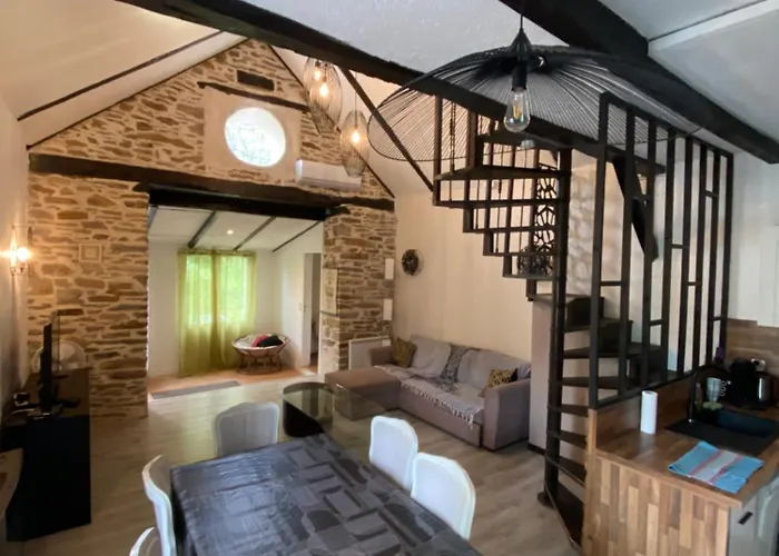 Maison Climatisee - Vallee Du Tarn - Bord D'eau 펜션 *